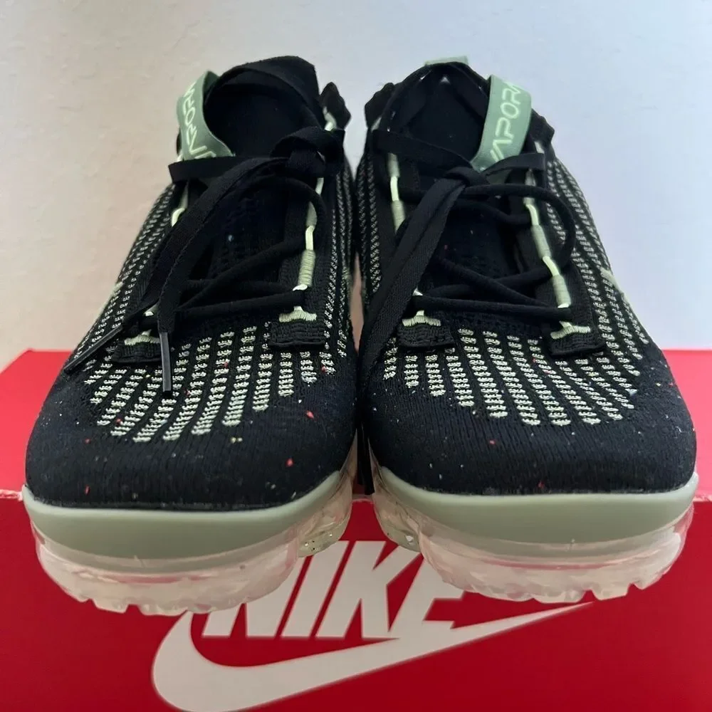 Nike Air Vapormax Black Oil Green 2021 FK GS